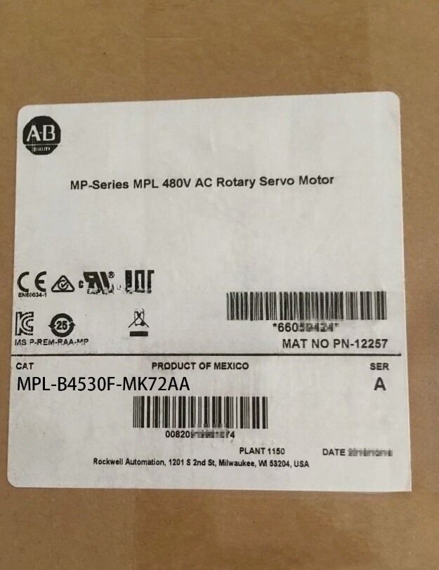 Модуль Allen-Bradley MPL-B4530F-MK72AA