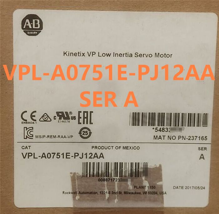 Модуль Allen-Bradley VPL-A0751E-PJ12AA