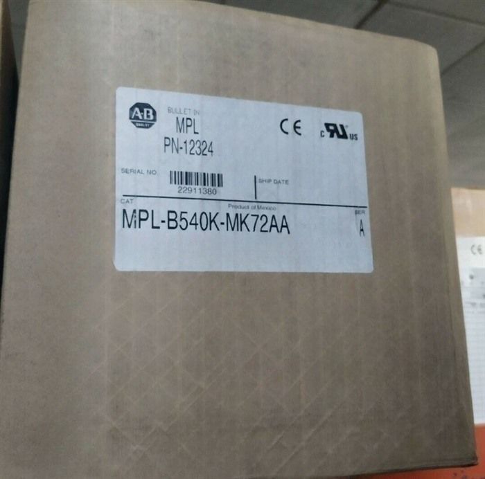 Модуль Allen-Bradley MPL-B540K-MK72AA