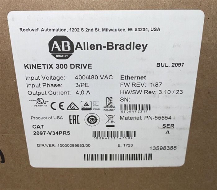 Модуль Allen-Bradley 2097-V34PR5