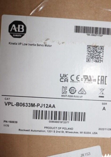 Модуль Allen-Bradley VPL-B0633M-CJ12AA