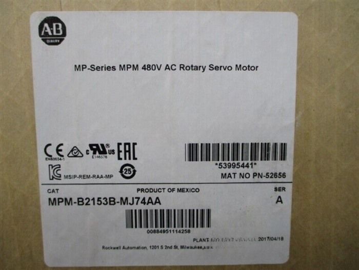 Модуль Allen-Bradley MPM-B2153B-MJ74AA