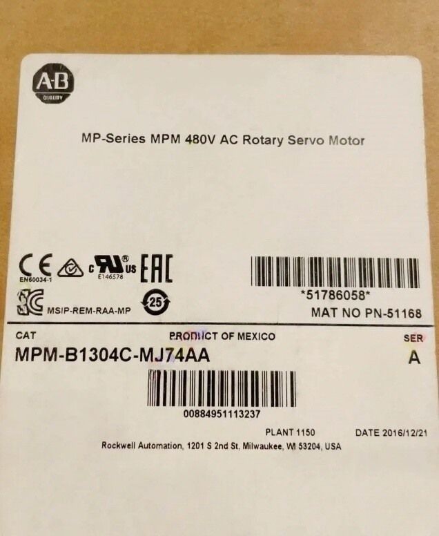 Модуль Allen-Bradley MPM-B1304C-MJ74AA