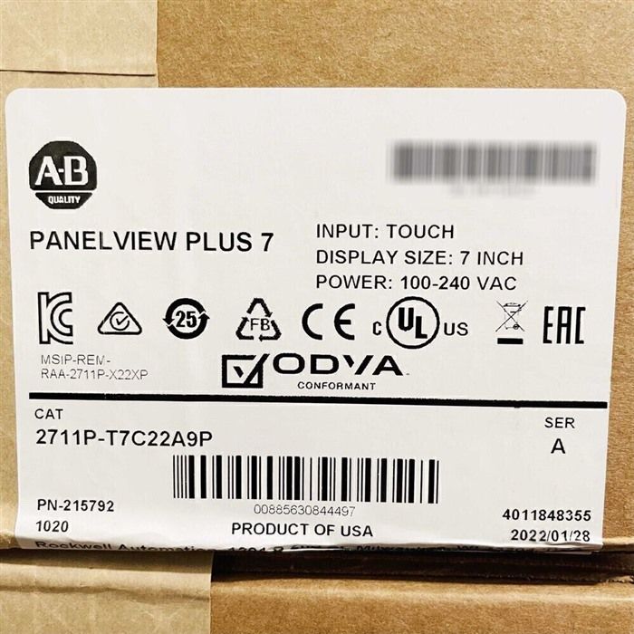 Модуль Allen-Bradley 2711P-T7C22A9P