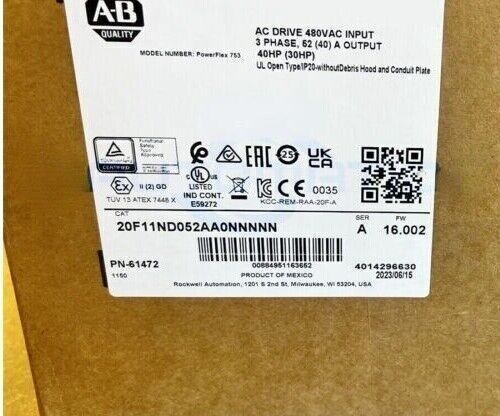 Модуль Allen-Bradley 20F11ND052AA0NNNNN