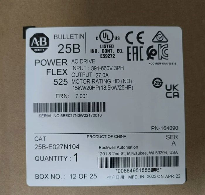 Модуль Allen-Bradley 25B-E027N104