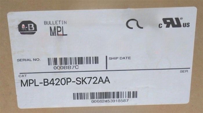 Модуль Allen-Bradley MPL-B420P-SK72AA