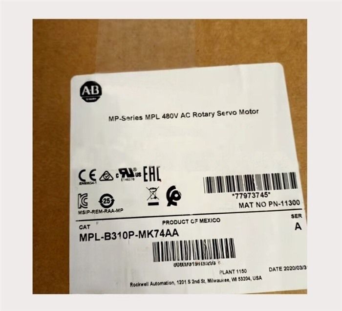 Модуль Allen-Bradley MPL-B310P-MK74AA