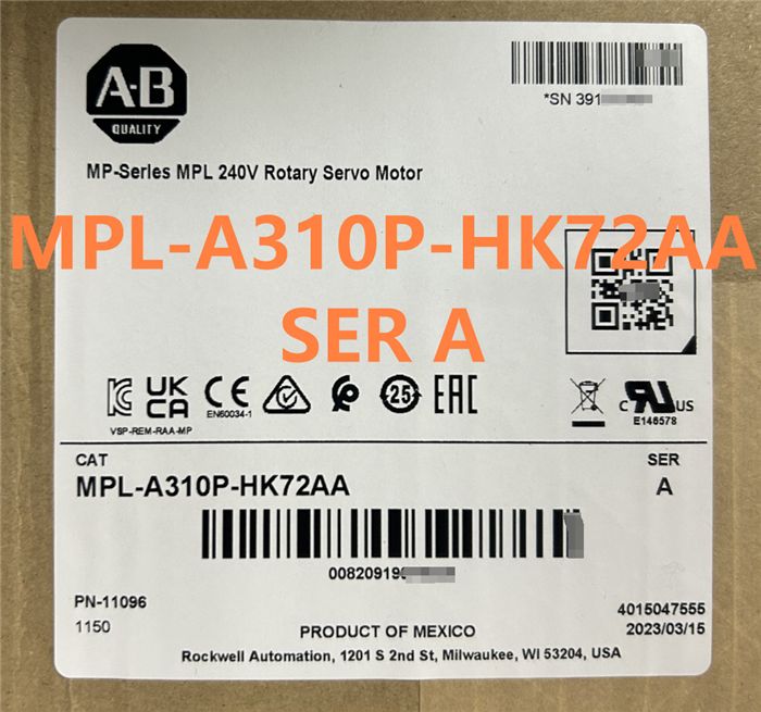 Модуль Allen-Bradley MPL-A310P-HK72AA