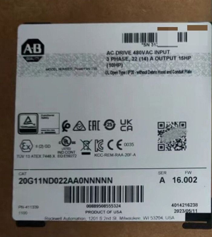 Модуль Allen-Bradley 20G11ND022AA0NNNNN