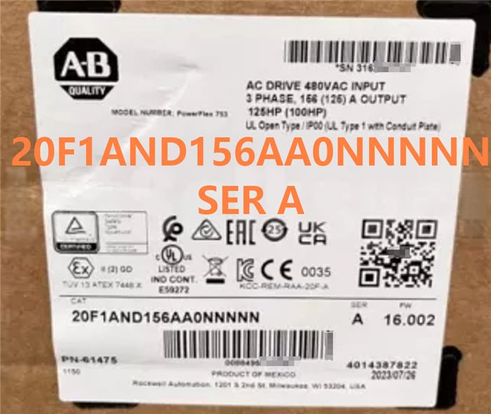 Модуль Allen-Bradley 20F1AND156AA0NNNNN