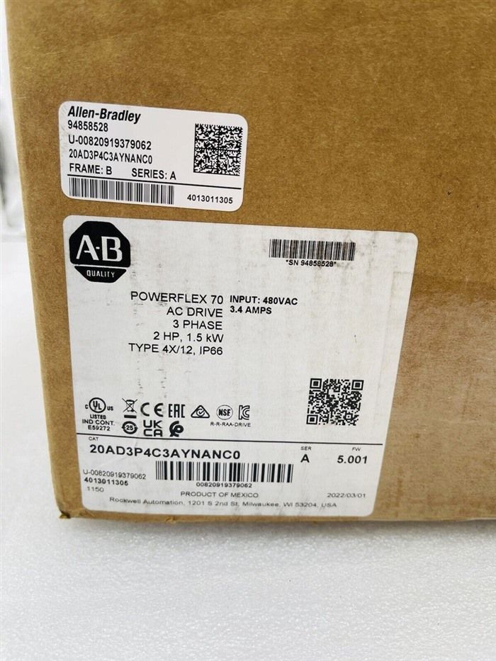 Модуль Allen-Bradley 20AD3P4C3AYNANC0