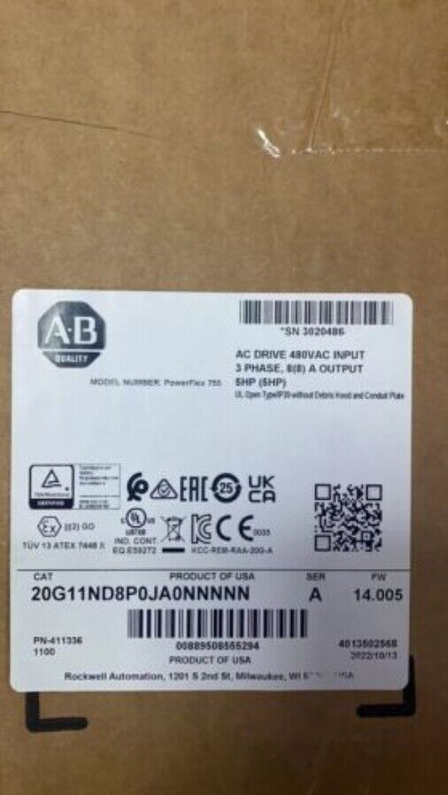 Модуль Allen-Bradley 20G11ND8P0JA0NNNNN