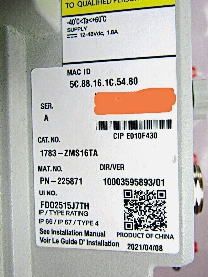 Модуль Allen-Bradley 1783-ZMS16TA
