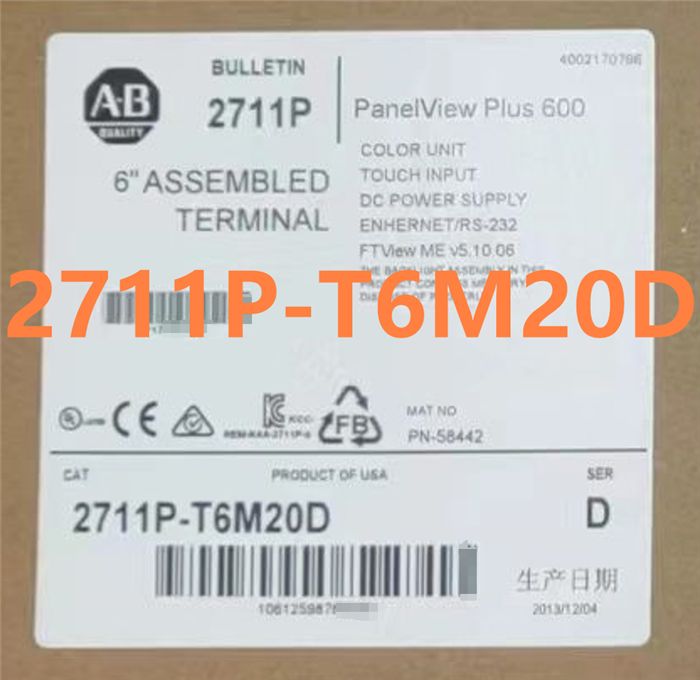 Модуль Allen-Bradley 2711P-T6M20D