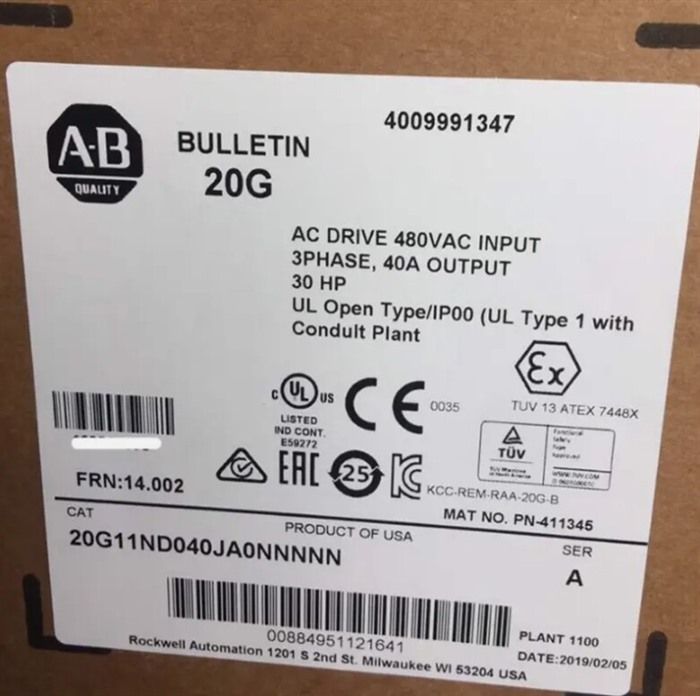 Модуль Allen-Bradley 20G11ND040JA0NNNNN