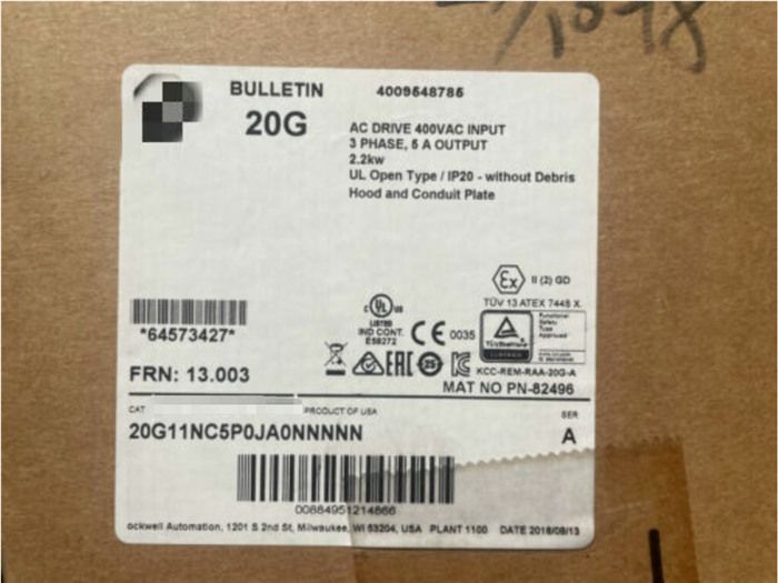 Модуль Allen-Bradley 20G11NC5P0JA0NNNNN