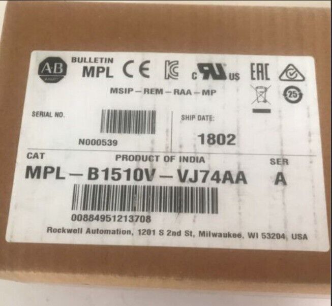 Модуль Allen-Bradley MPL-B1510V-VJ74AA