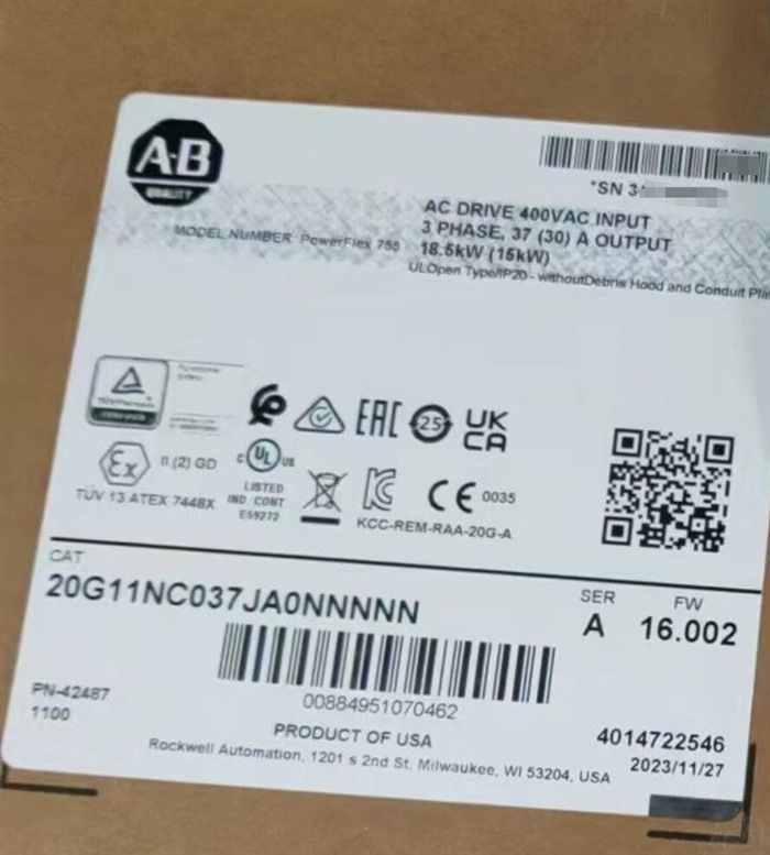 Модуль Allen-Bradley 20G11NC037JA0NNNNN