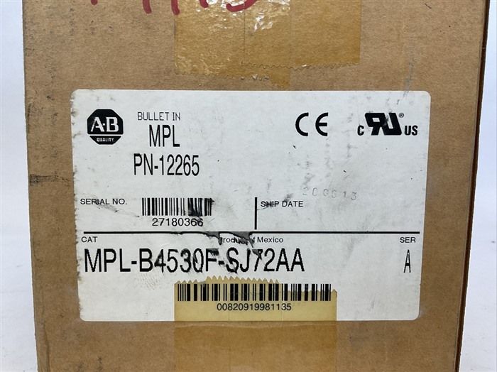 Модуль Allen-Bradley MPL-B4530F-SJ72AA