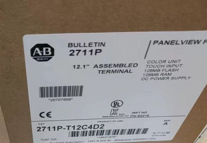Модуль Allen-Bradley 2711P-T12C4D2