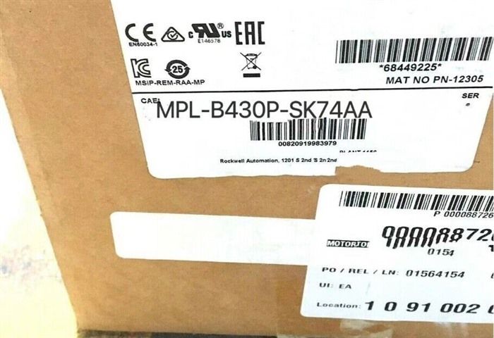 Модуль Allen-Bradley MPL-B430P-SK74AA