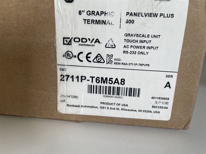 Модуль Allen-Bradley 2711P-T6M5A8