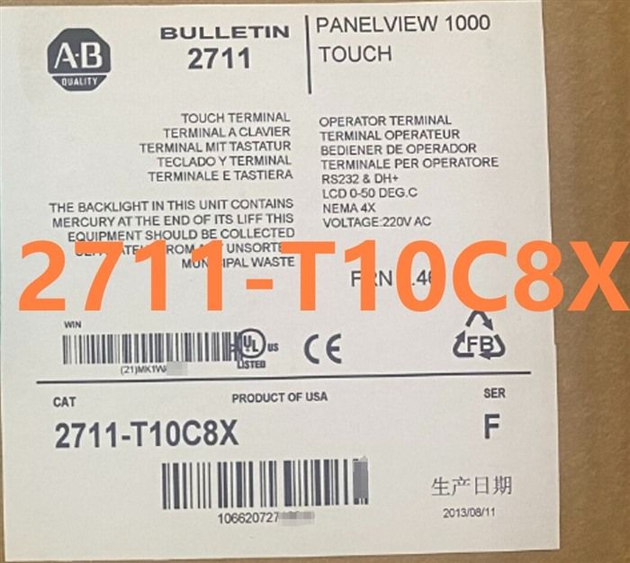 Модуль Allen-Bradley 2711-T10C8X