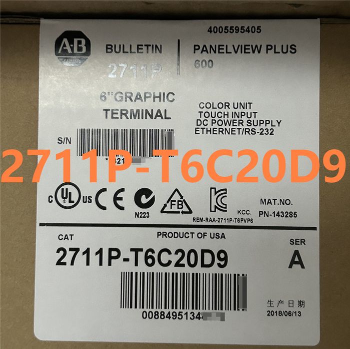 Модуль Allen-Bradley 2711P-T6C20D9