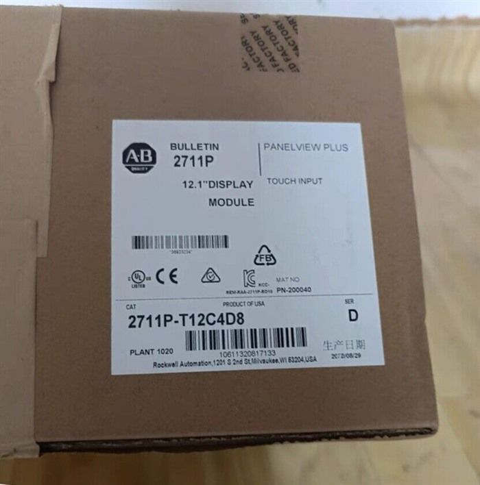 Модуль Allen-Bradley 2711P-T12C4D8