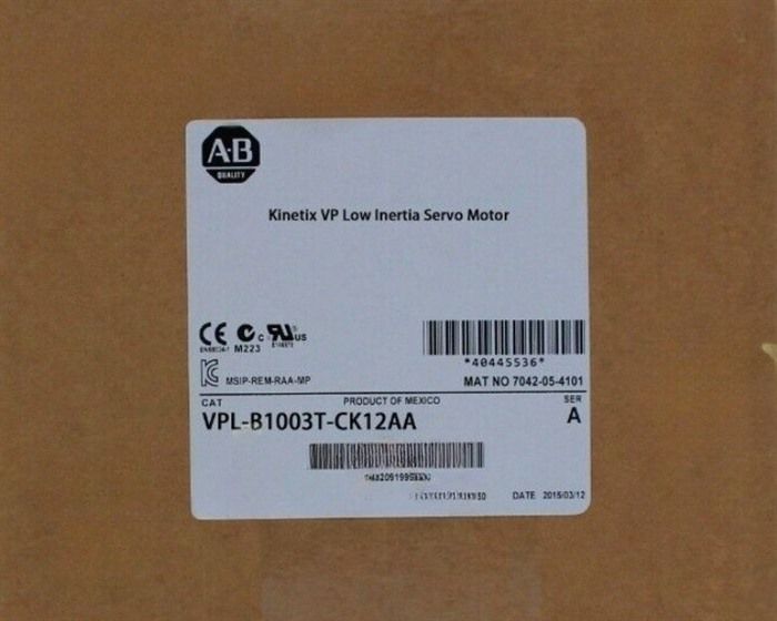 Модуль Allen-Bradley VPL-B1003T-CK12AA