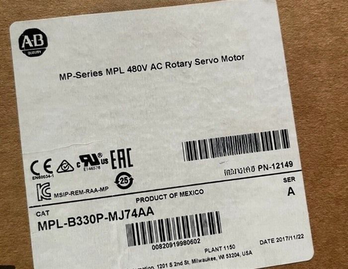 Модуль Allen-Bradley MPL-B330P-MJ74AA