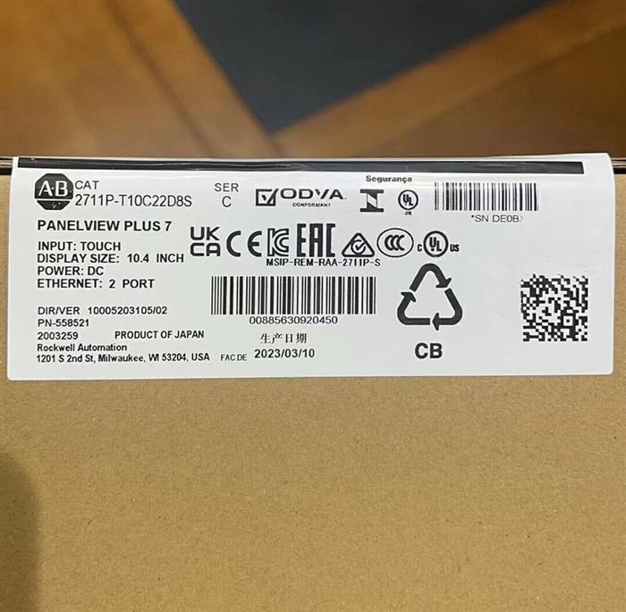 Модуль Allen-Bradley 2711P-T10C22D8S