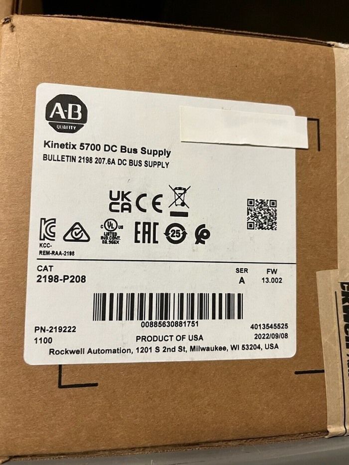 Модуль Allen-Bradley 2198-P208