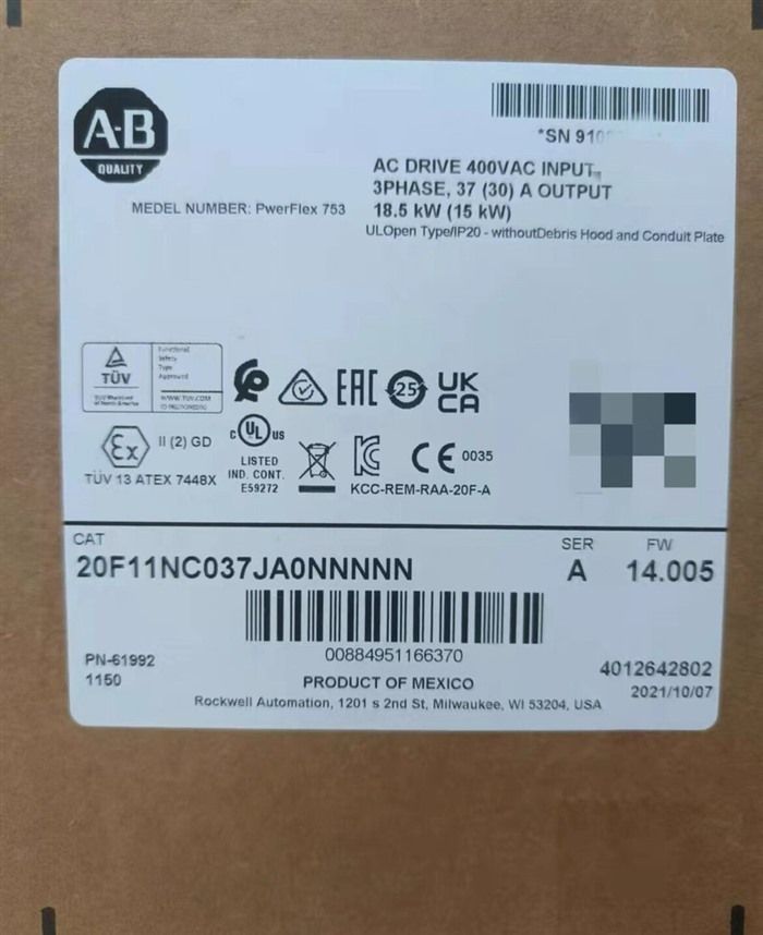 Модуль Allen-Bradley 20F11NC037JA0NNNNN