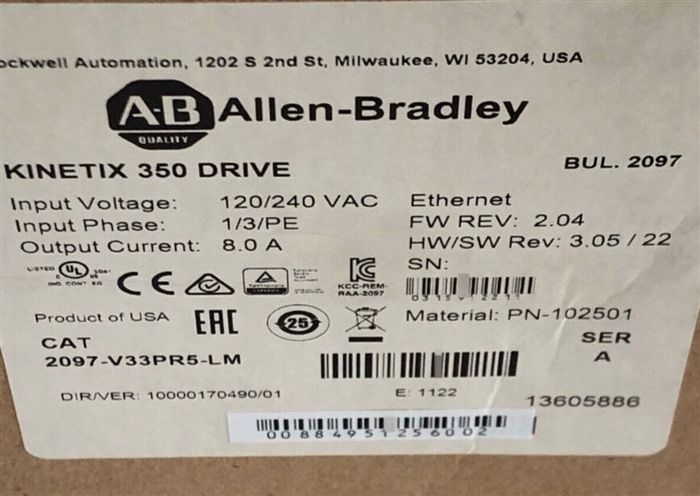 Модуль Allen-Bradley 2097-V33PR5-LM