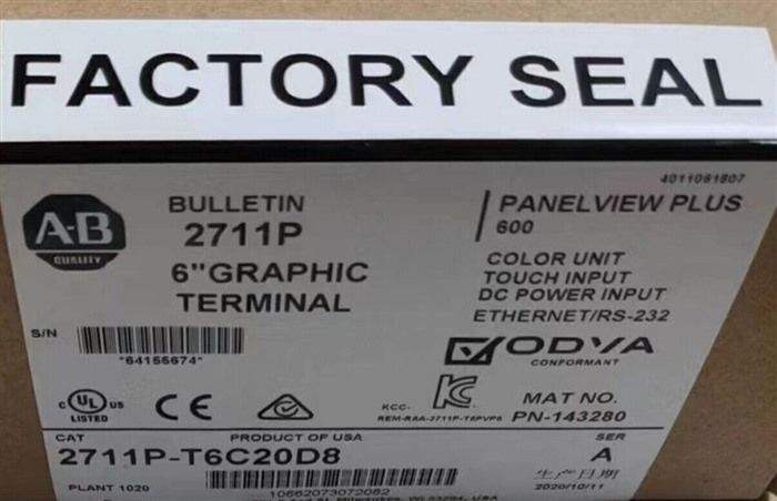 Модуль Allen-Bradley 2711P-T6C20D8