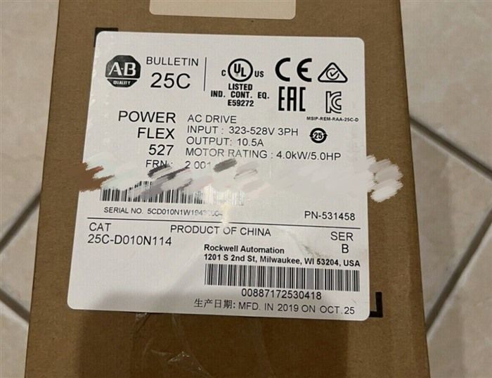 Модуль Allen-Bradley 25C-D010N114