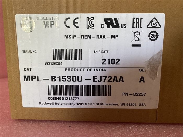 Модуль Allen-Bradley MPL-B1530U-EJ72AA