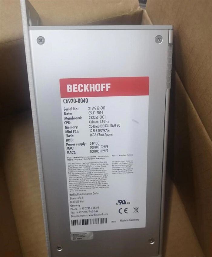 Модуль BECKHOFF C6920-0040