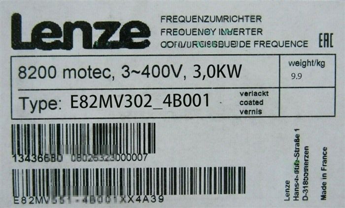 Модуль LENZE E82MV302_4B001