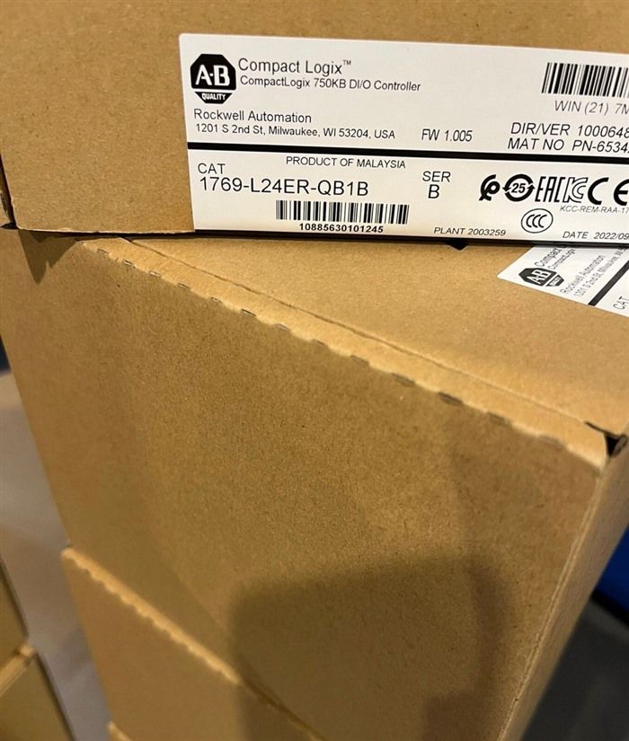 Модуль AB 1769-L24ER-QB1B CompactLogix 750KB DI/O Controller 1769L24ERQB1B