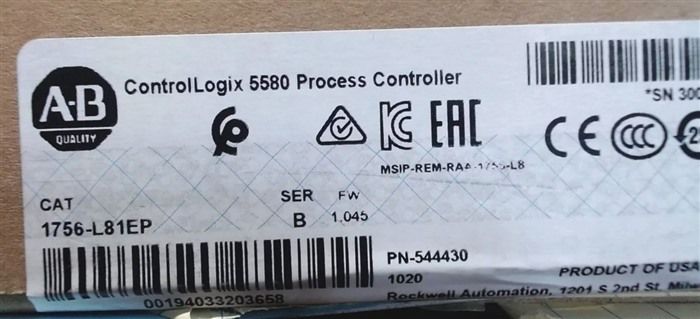 Модуль Allen Bradley 1756-L81E