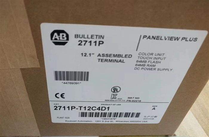 Модуль Allen Bradley 2711P-T12C4D1