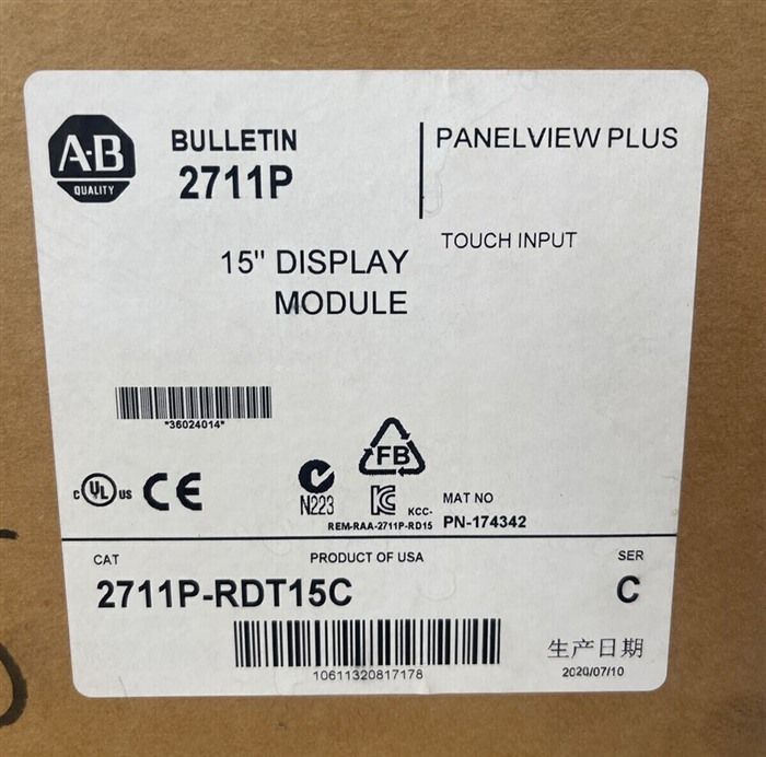 Модуль Allen Bradley 2711P-RDT15C