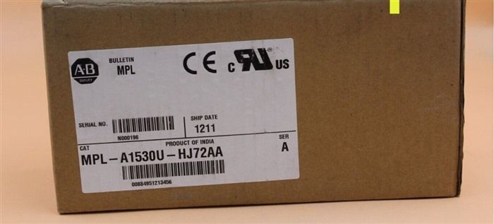 Модуль Allen Bradley MPL-A1530U-HJ72AA