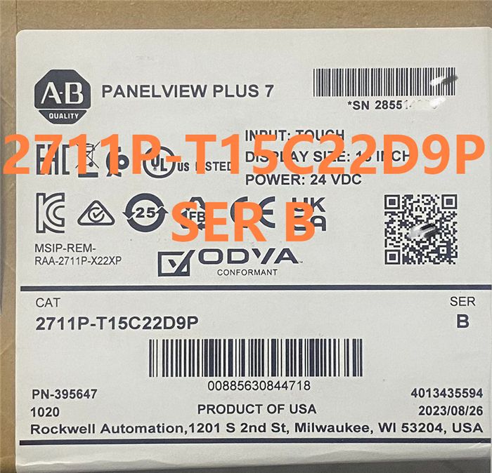 Модуль Allen Bradley 2711P-T15C22D9P