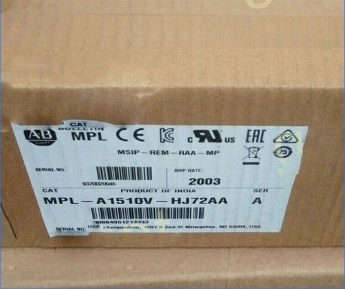 Модуль Allen Bradley MPL-A1510V-HJ72AA