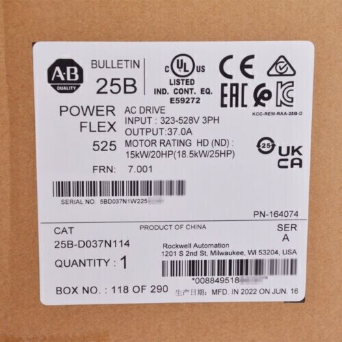 Модуль Allen Bradley 25B-D037N114