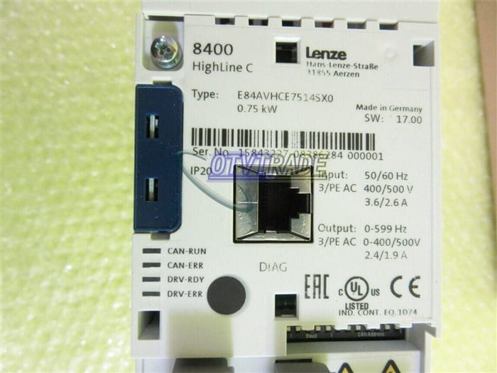Модуль Lenze E84AVHCE7514SX0 Inverter